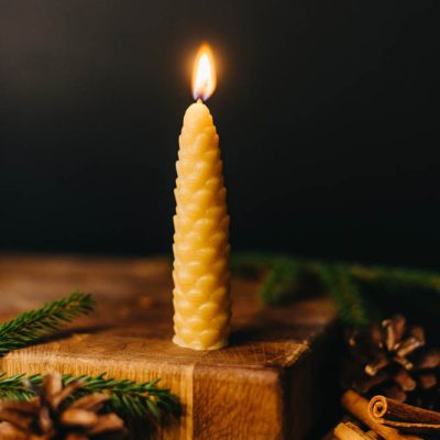 Bišu vaska svece Liels čiekurs