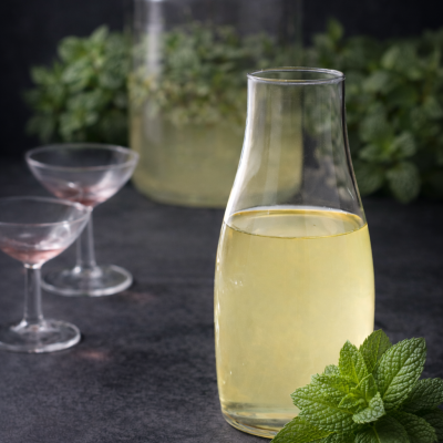 Sīrups no piparmētrām