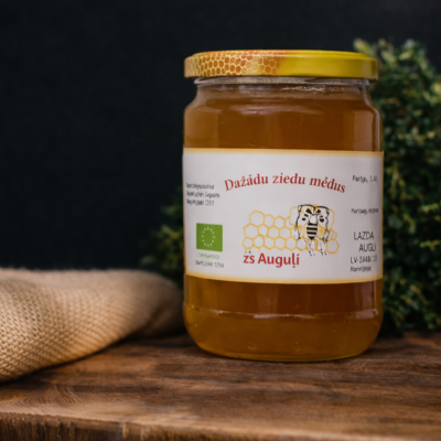 Dažādu ziedu medus (bioloģiskais)